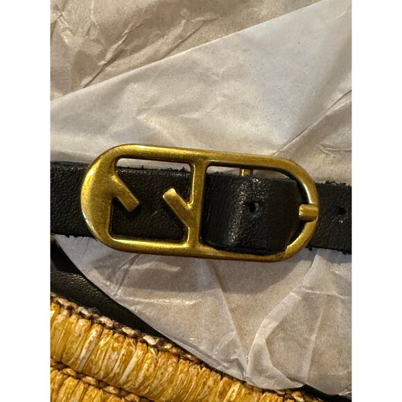 Franco Sarto Women's Tamryn Leather Platform Sandals Black Size 9.5M NWT - Picture 10 of 11